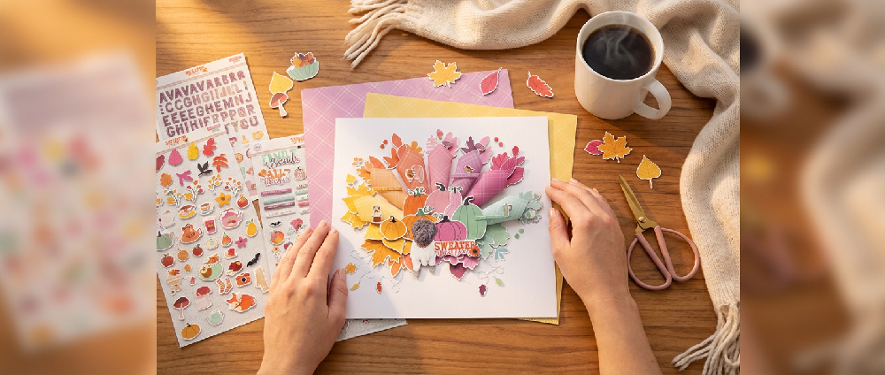 October 2025 Hip Kits Scrapbooking Layout